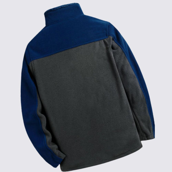 Warme Herren-Fleecejacke mit Reißverschluss