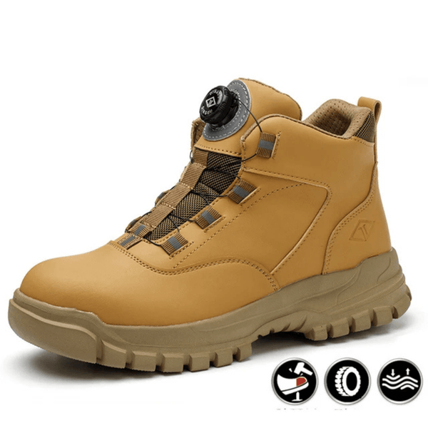 Gelb Strapazierfähige, wasserdichte Wanderschuhe